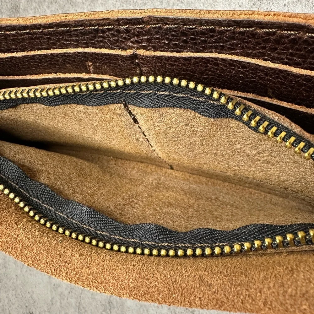 Portland Leather Brown Leather Wallet - Picture 5 of 6